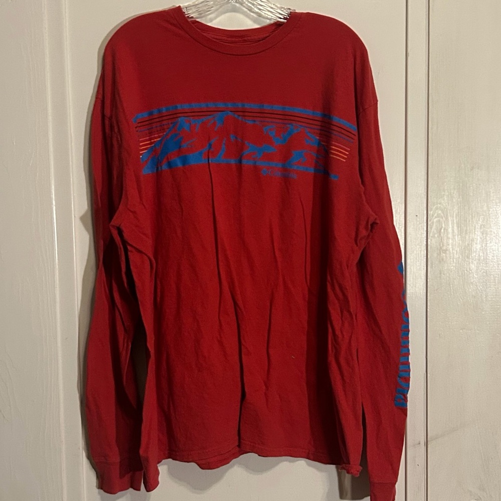 Columbia Men’s Long Sleeve Shirt XXL Activewear Performance Fishing Utility